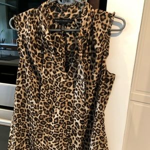 WHBM cami like new size 12 animal print top